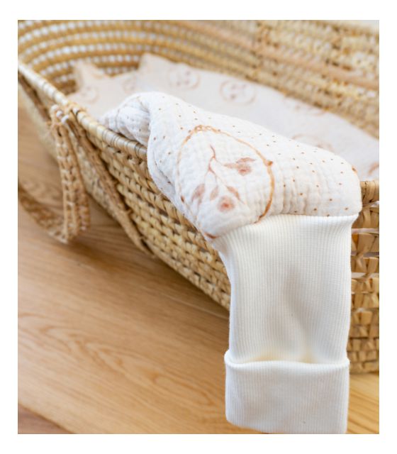 Śpiworek z nogami - bawełniany rampers