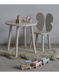 Zestaw stolik + krzesełko motyl 