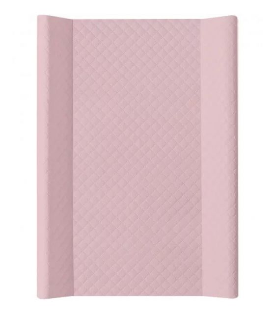 Przewijak usztywniony na łóżeczko 70×50 cm caro różowy