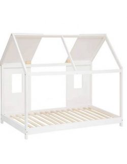 Łóżko dla dzieci w kształcie domku 140×195cm