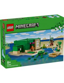 Klocki Minecraft 21254 Domek na plaży żółwi