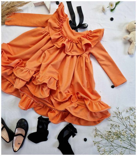 Sukienka Dresowa Energy Orange
