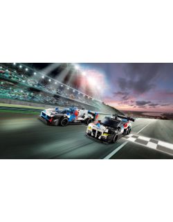Klocki Speed Champions 76922 Samochody wyścigowe BMW M4 GT3 & BMW M Hybrid V8