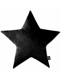 Poduszka gwiazdka Velvet VE2219 | czarna