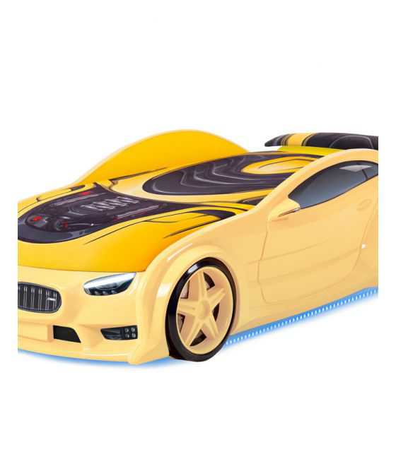 Łóżko samochód NEO BETA Full 3D