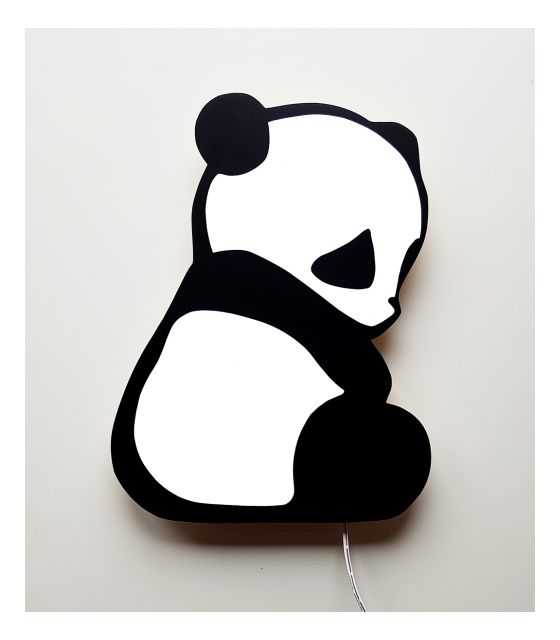Ścienna nocna lampka LED - Panda