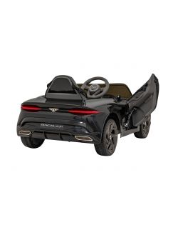 Autko Bentley Bacalar na akumulator dla dzieci Czarny + Pilot + EVA + Wolny Start + Audio LED