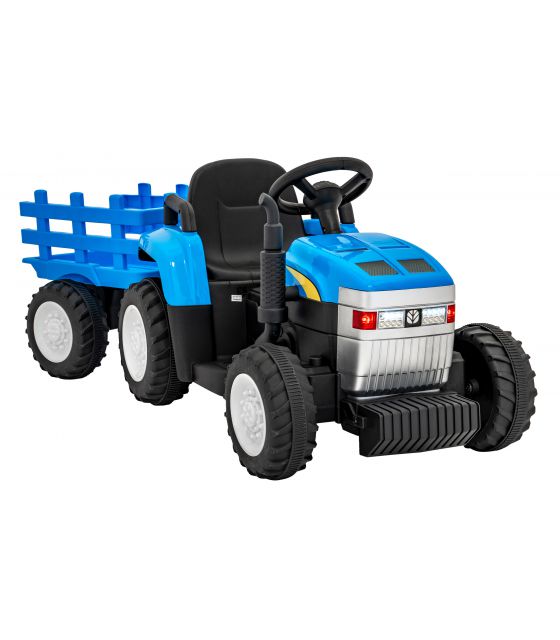 Traktor Z Przyczepą New Holland T7 Niebieski