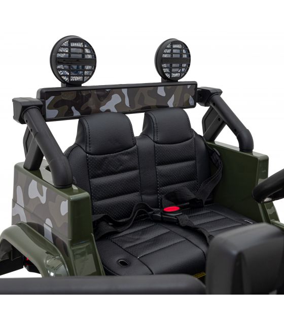 Toyota FJ Cruiser dla dzieci Moro + Pilot + Napęd 4x4 + Audio LED + EVA + Wolny Start