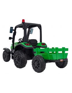 Traktor BLAST Z Przyczepką Zielony