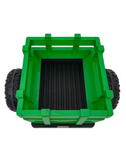 Traktor BLAST Z Przyczepką Zielony