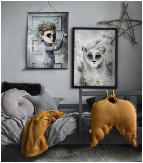 ARLO - lew, pokój chłopca, dekoracja na ścianę, plakat dla dziecka, ilustracja dla chłopca