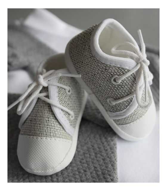 Trampki buty buciki niemowlęce do chrztu