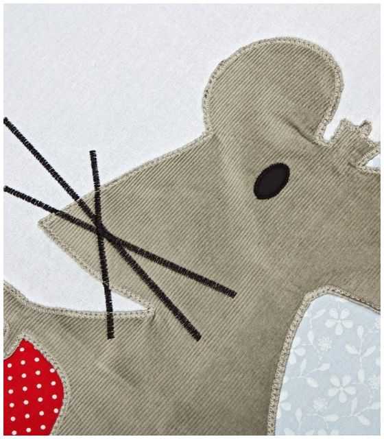 Dywanik bawełniany mysz