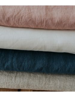 Lniany plecak / worek white/beige/pink/blue